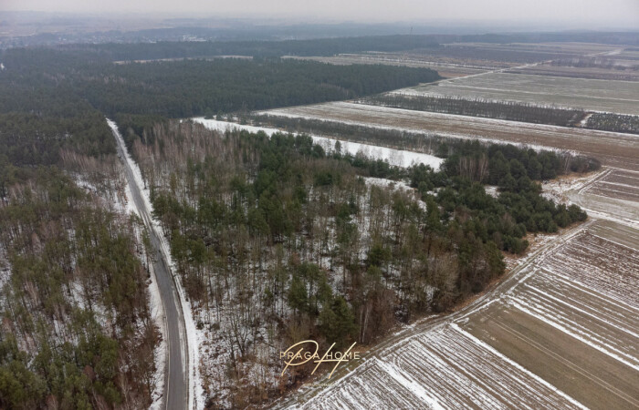 powiat białobrzeski, Wyśmierzyce, Duża działka 1,53 ha przy asfaltowej drodze|Wyśmie