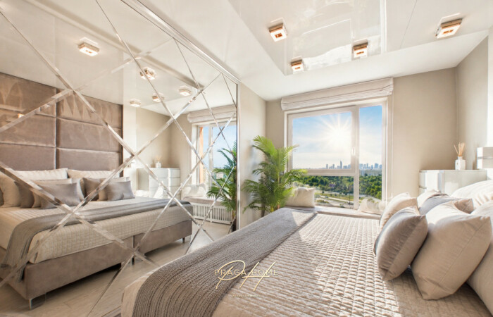 Warszawa, Praga-Południe Gocław, Apartament z widokiem na warszawki Manhattan |83 m